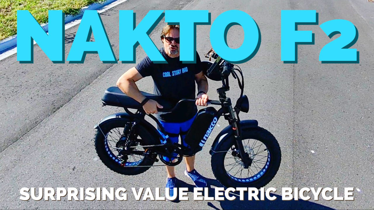 Nakto F2 500W Electric Bicycle Review and Test Ride
