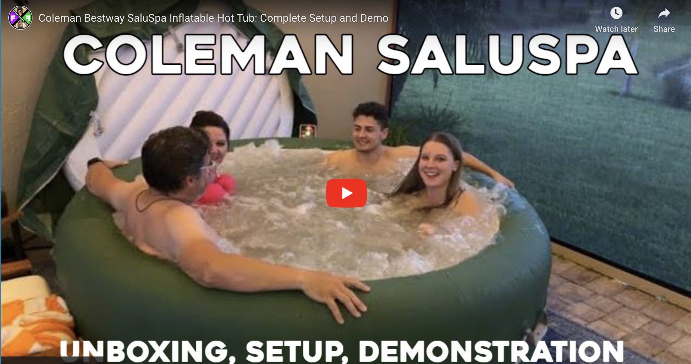 Coleman SaluSpa Demo