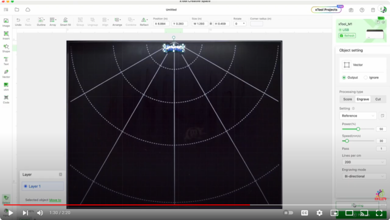 Beginner's Guide to xTool M1 - How To Use xTool Creative Space - Fresh ...