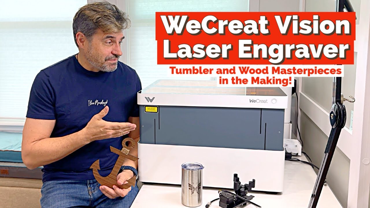 WeCreat Vision - Laser is Finally Easy with our Laser Engraving Machine