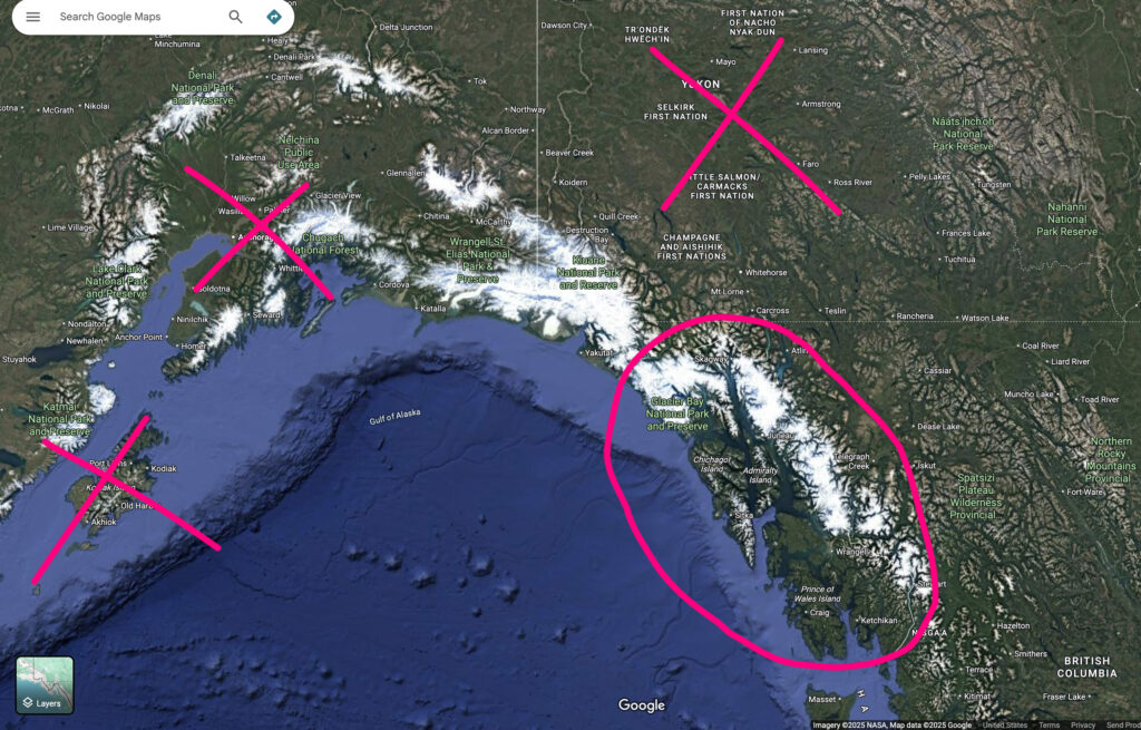 alaska cruise - what you will see
