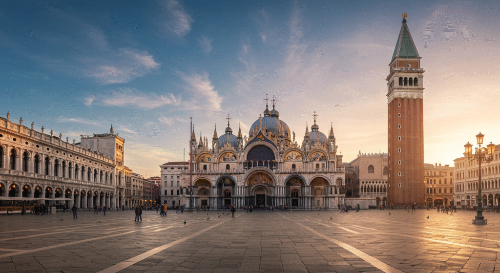 St. Mark's Basilica in Venice Italy