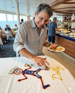 cruise ship art auctions