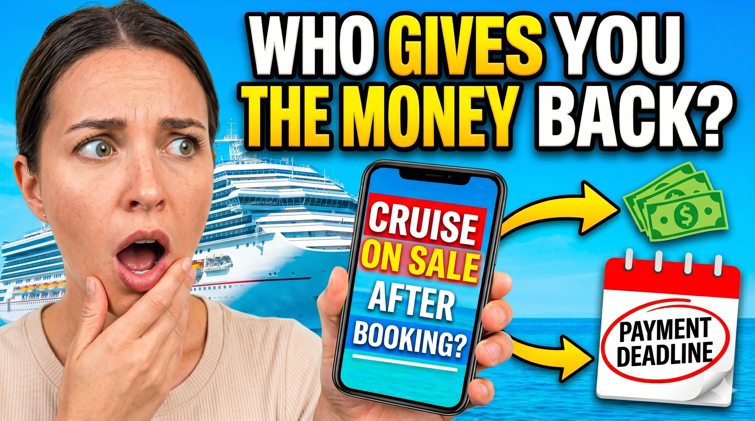 money back cruise price change